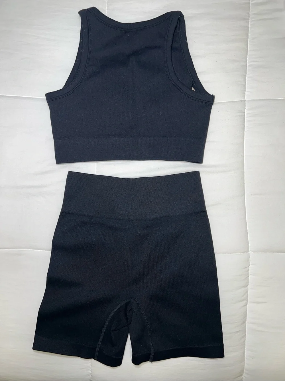 Seamless Ribbed workout set - Picture 2 of 4